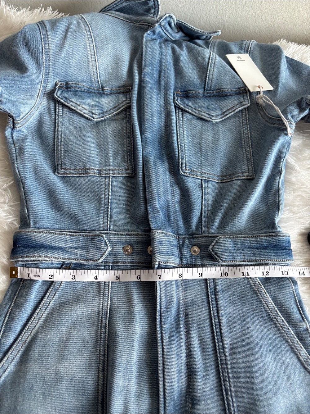 Good American Denim Jumpsuit- Size M - Picture 13 of 15